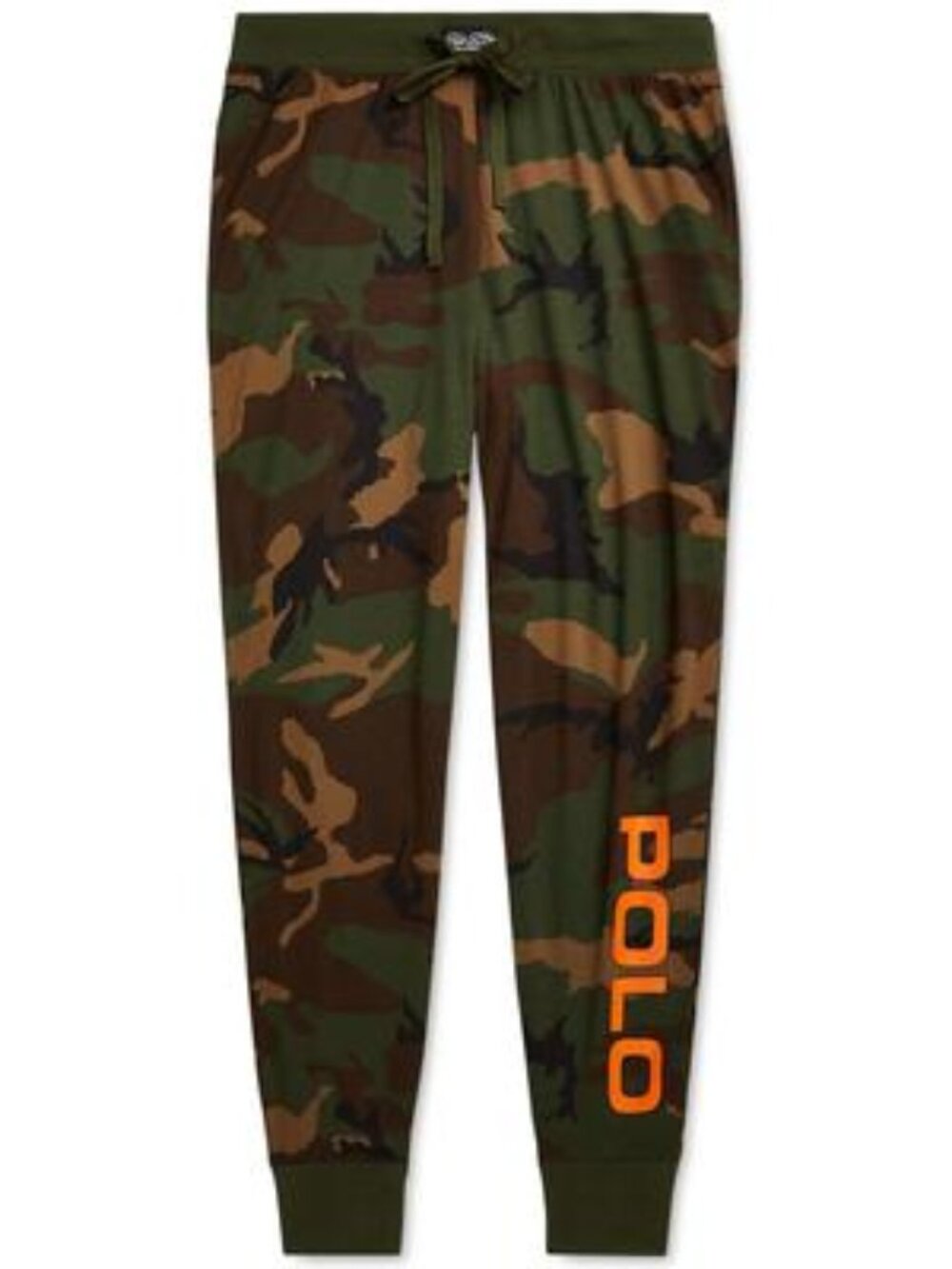 Polo Ralph Lauren Men's Logo Jogger Pajama Pants- Camo